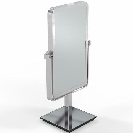 APTATIONS Rectangular Vanity Mirror In Chrome - Chrome 80643